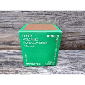 INNISFREE Super Volcanic AHA Pore Clearing Clay Face Mask 3.38 Fl Oz